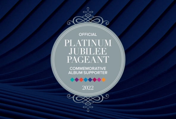Platinum Jubilee Pageant Commemorative Album Supporter 2022 badge