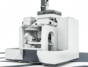 A CNC machine against a white background