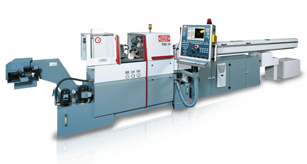 Traub TNL12 sliding headstock automatic lathe