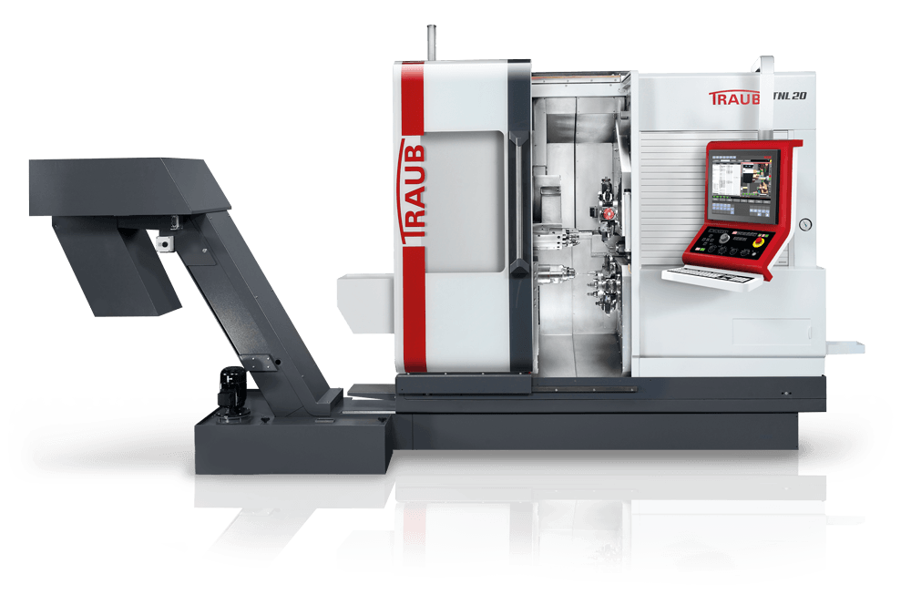 Traub TNL20 sliding headstock automatic lathe