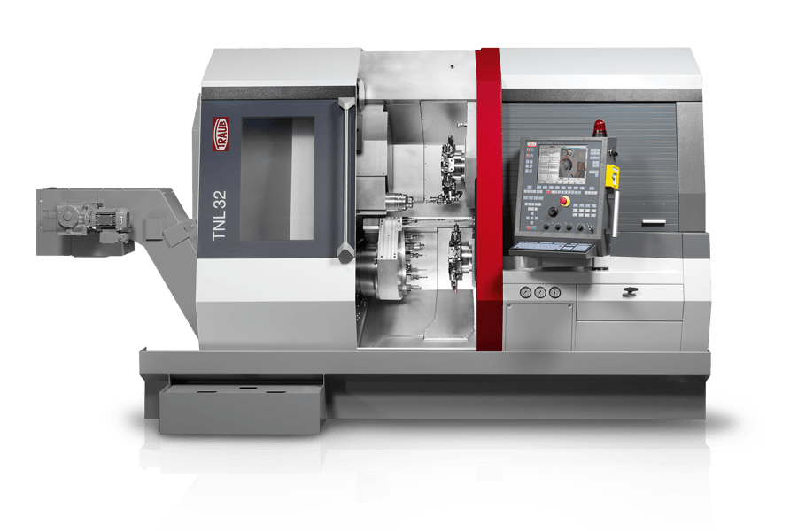 Traub TNL32 sliding headstock automatic lathe