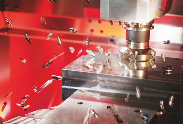 5-axis CNC Machining in action