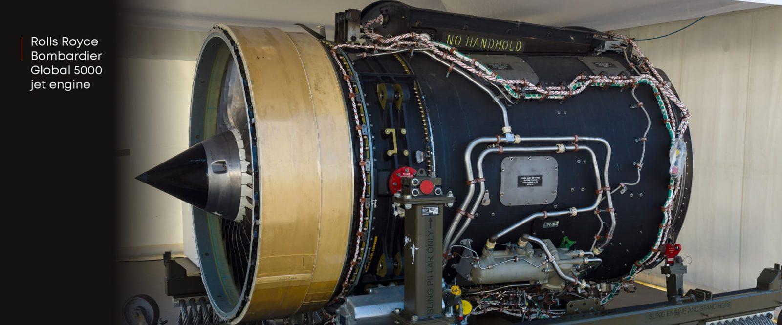 A jet engine