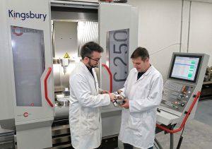 Hermle 5-axis machine in medical industry