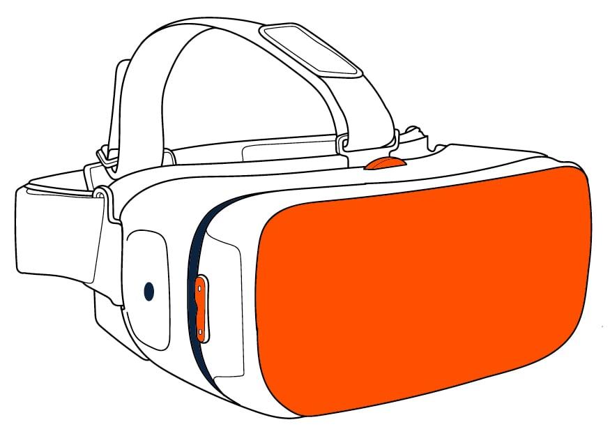 Research and design in the aerospace industry using VR