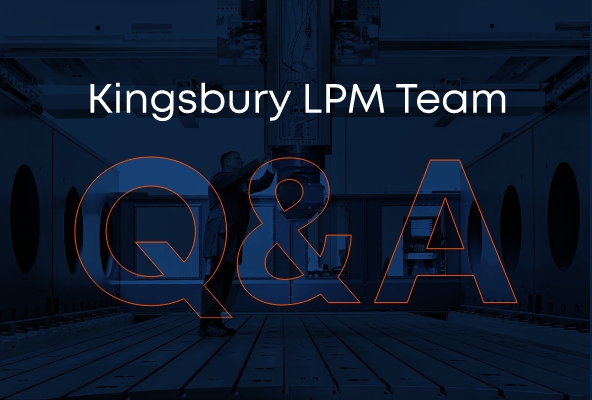 Kingsbury Grinding Team Q&A Banner
