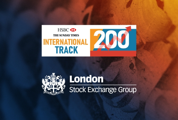 London Stock Exchange and International Track 200 logos