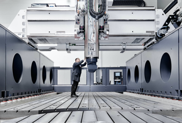 SHW vertical machining centre