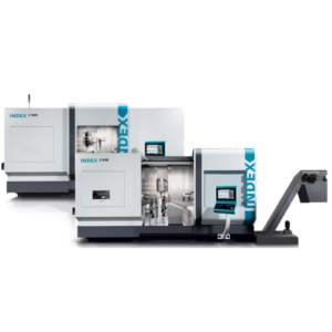 INDEX G400 and G420 machines, one infront of the other