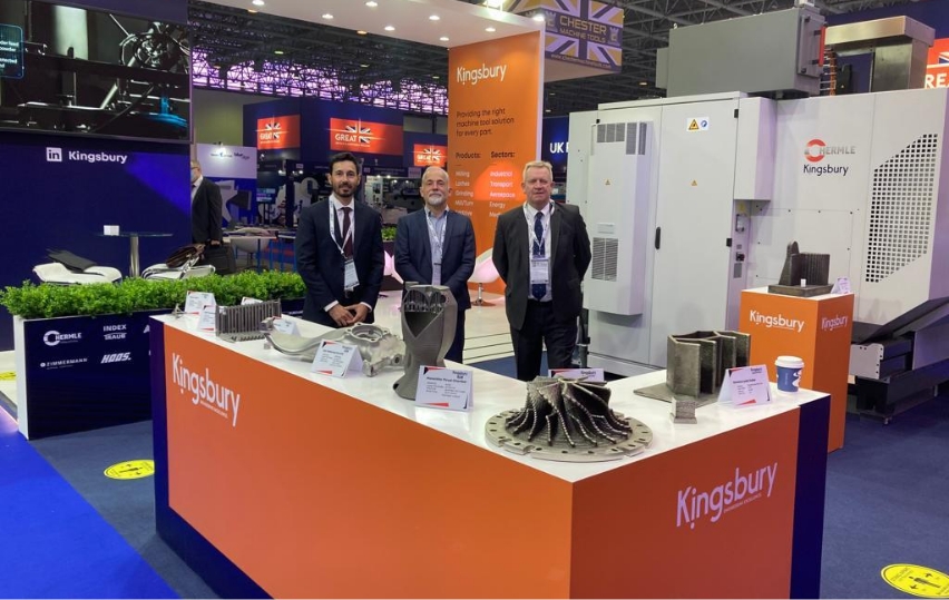 Kingsbury Exhibition Stand at Steel Fab 2024