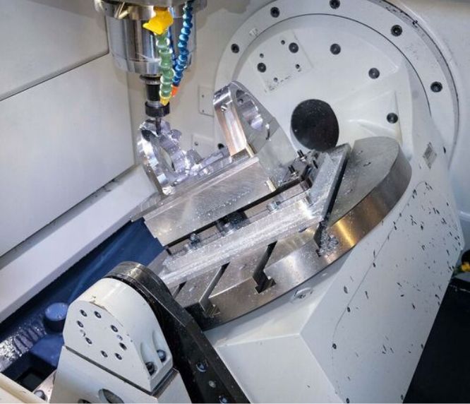 3+2 trunion milling machine