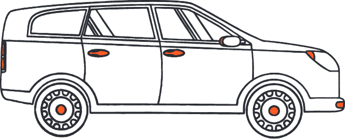 graphic of a car