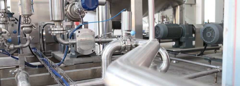 close up of machinery