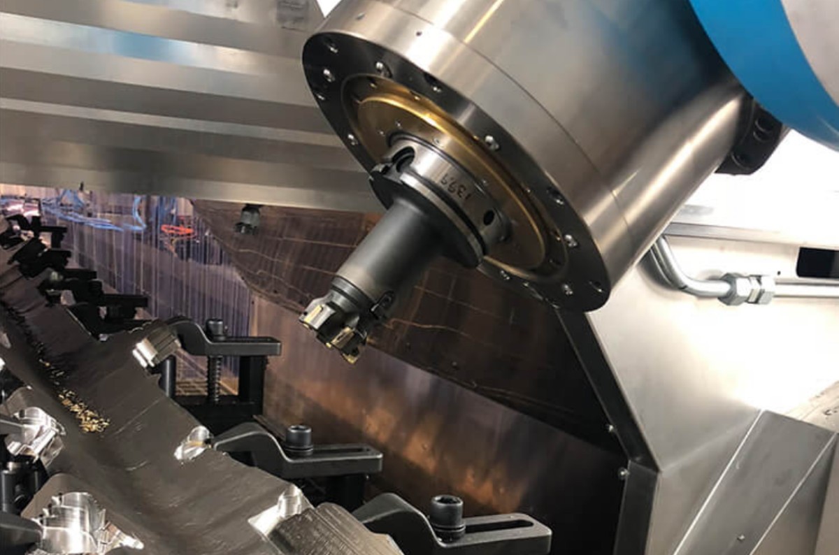 Modig machine close-up