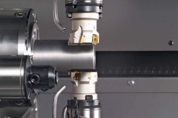 close-up image of an index machine