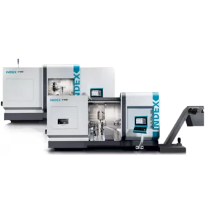 INDEX G400 and G420 machines, one infront of the other