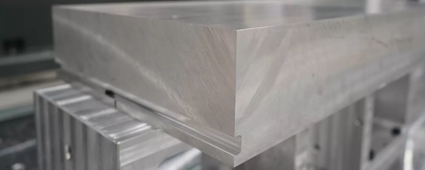 machined metal up-close