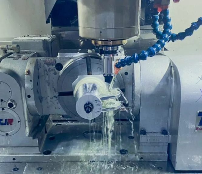 3+2 5 axis machine